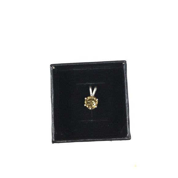 Jewelry - Champagne Moissanite Pendant